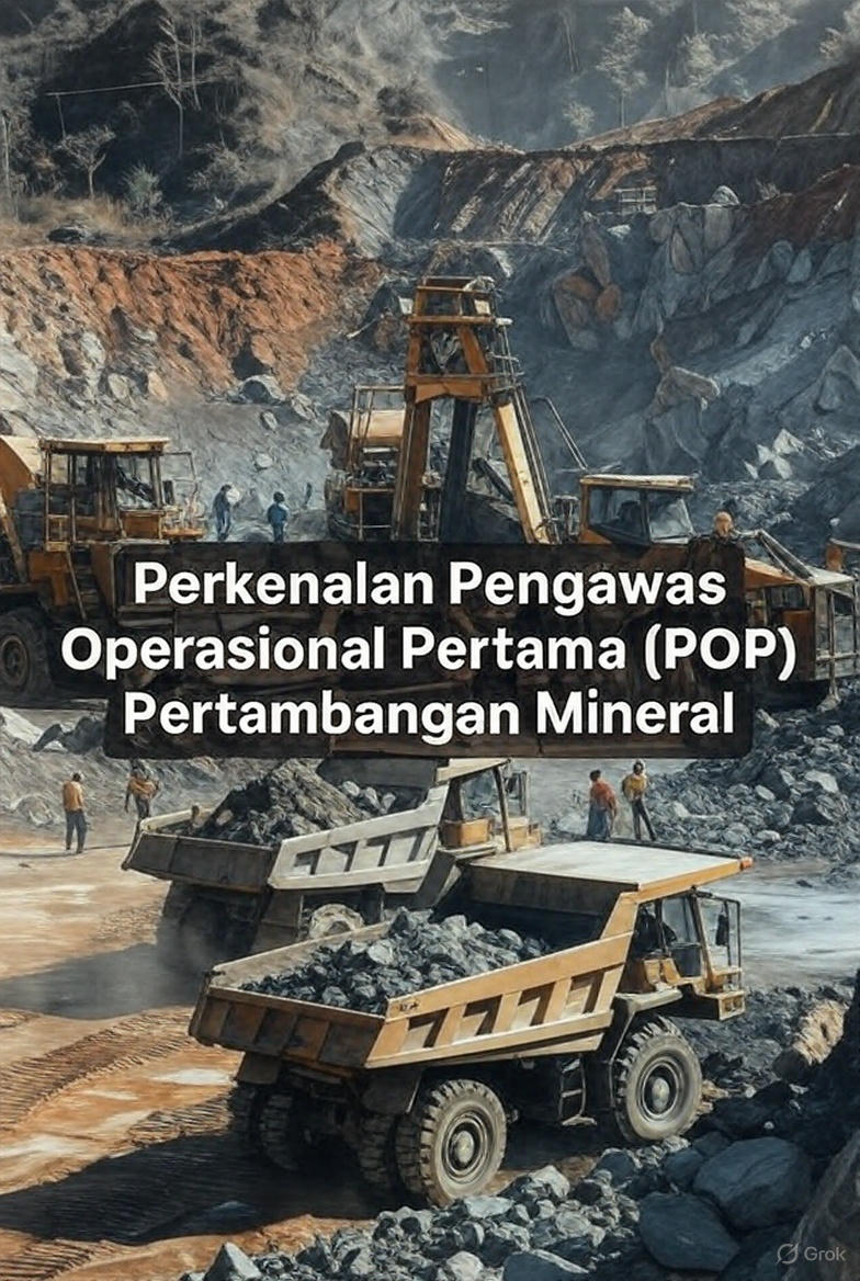 Perkenalan Pengawas Operasional Pertama (POP) Pertambangan Mineral